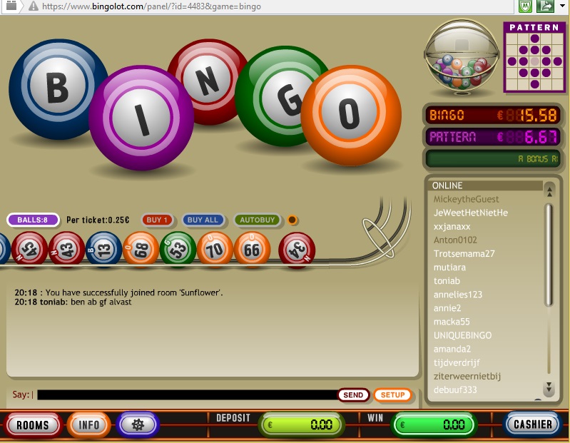 Bingolot spel