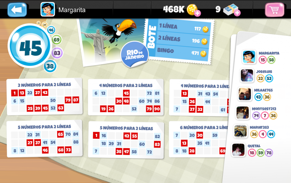 Playspace Bingo app