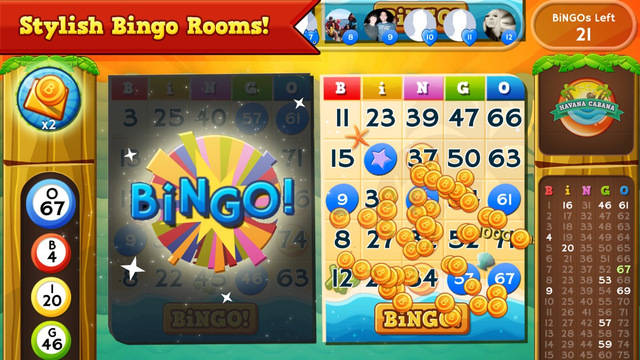 Bingo rooms van Bingo Pop